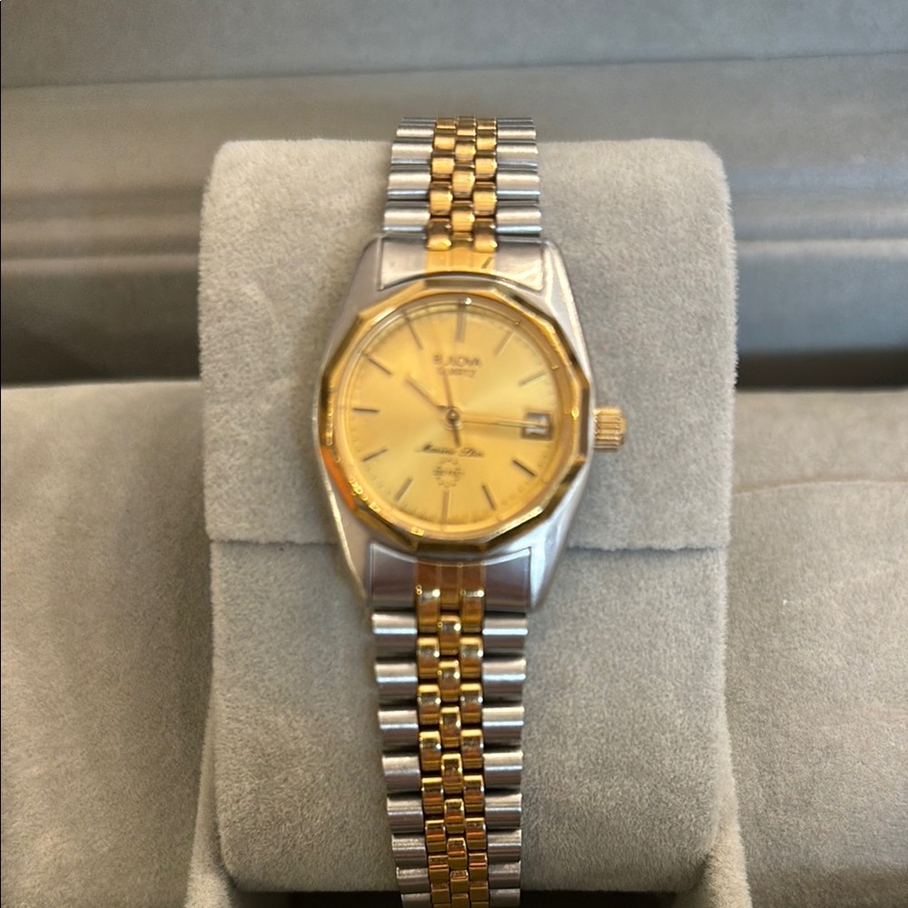 Bulova Gold and Silver Watch